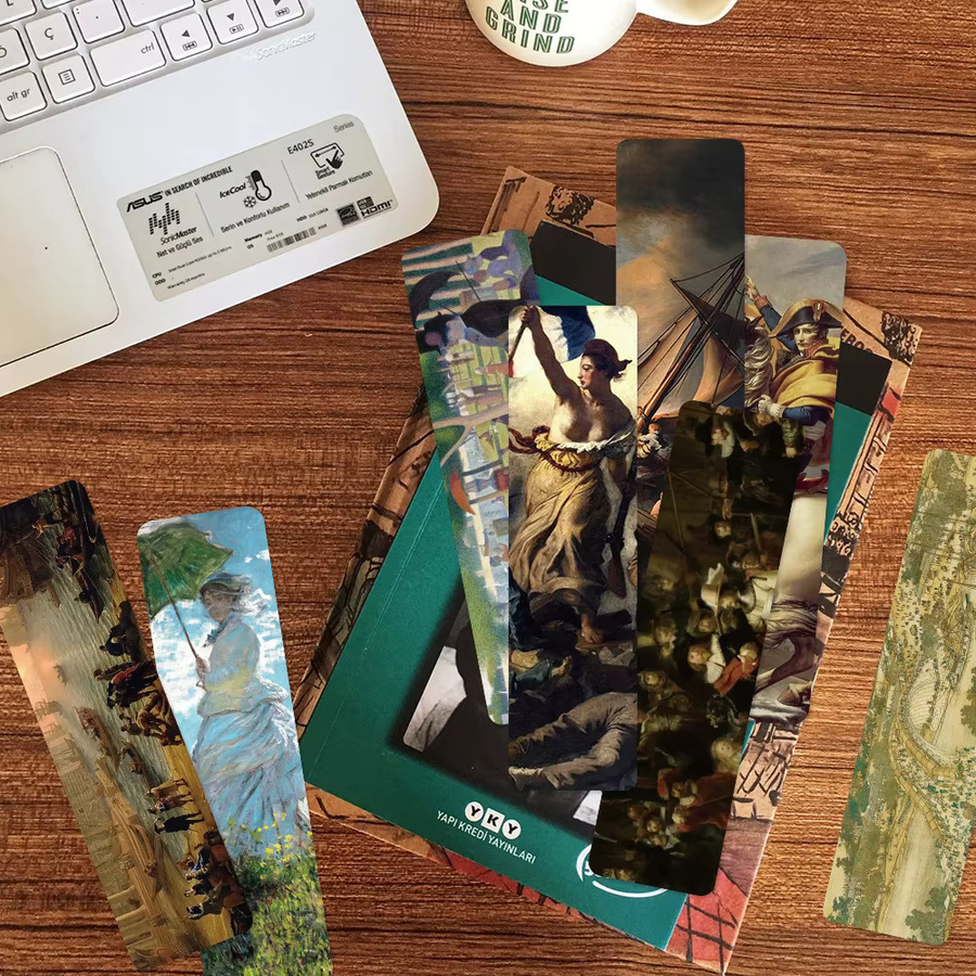 30 Stück Van Gogh Kunstdruck-Lesezeichen aus Papier in Multicolor für Kunstbegeisterte und Buchliebhaber - Bild 3