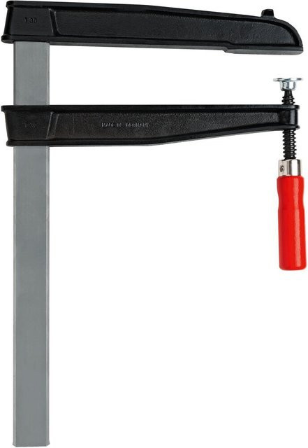 Bessey Tiefspann-Schraubzwinge TGN40T40 in Schwarz und Stahl, B/T/H: 40 x 40 x 40 cm - Bild 1