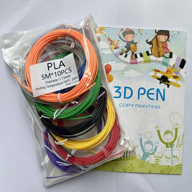 myriwell PLA 3D-Stift-Filament Set, Bunt / Mehrfarbig, Kunststoff - Bild 1