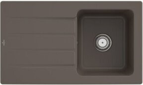 Villeroy & Boch Spüle Architectura CeramicPlus in Grau mit Ablagegarnitur und Handfassung - Bild 1