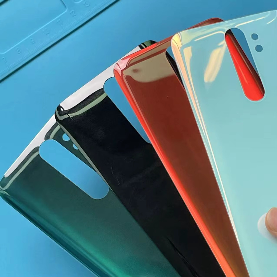 Xiaomi Redmi Note 8 Pro Ersatz-Glasrückseite in Schwarz und Multicolour - Bild 2