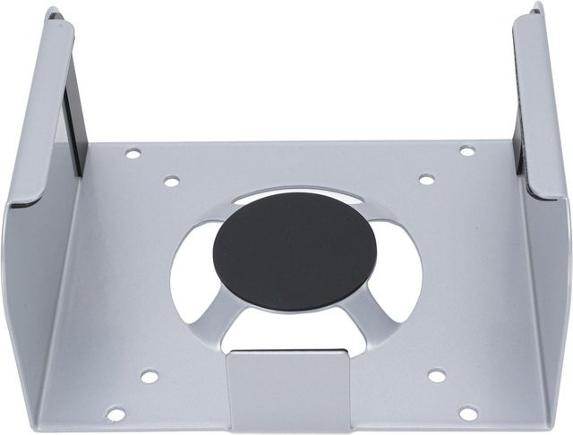 Apple Desktop-Halterung aus Aluminiumlegierung für Mac Mini M4 in White und Silver - Bild 1