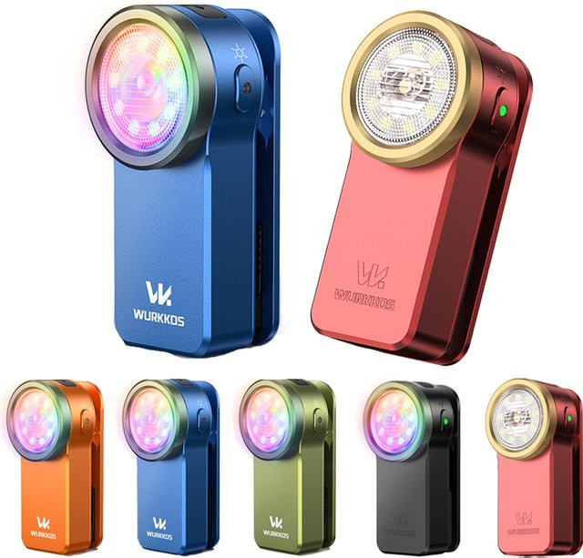 Wurkkos HD03 RGB EDC Taschenlampe mit 680 Lumen, USB-C wiederaufladbar, Spot und Flood mit Magnet-Clip und COB-Licht - Bild 1