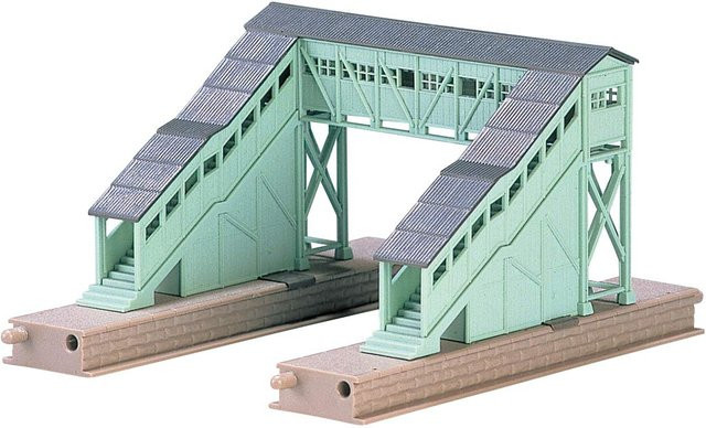 TOMIX Holzüberführung 4004, Eisenbahnmodell, N-Spur, Weiß - Bild 1