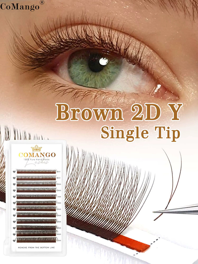 CoMango Wimpernverlängerung, braun, Unisex - Bild 5
