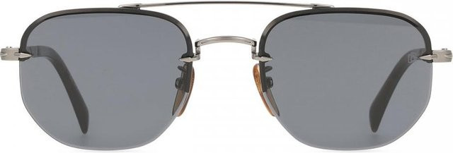 David Beckham 85k Ir Db 1078 S Sonnenbrille, Metall, Vollrand, Aviator, Herren, Black/Grey - Bild 1