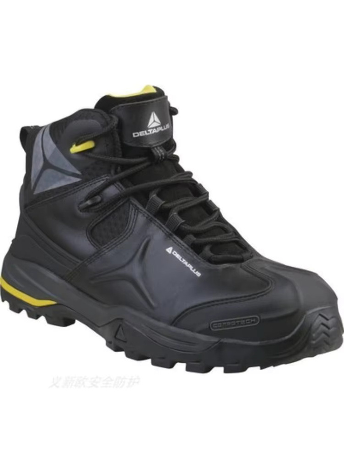 NUOYING Stahl Baotou Winter Thermo-Sicherheitsschuhe Delta 301335 in Schwarz - Bild 4