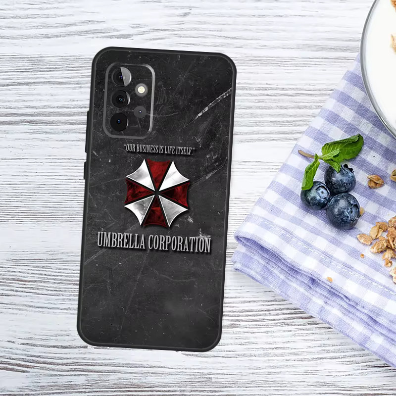 Umbrella Corporation Handyhülle für Samsung Galaxy A-Serie in Schwarz - Bild 1