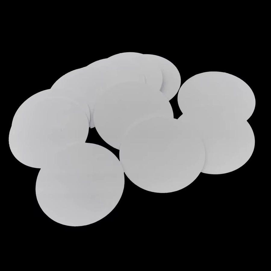 SZGHR NFC 216 Anti-Metall Münzkarte, White, 888 Bytes, 13,56 MHz, ISO14443A RFID Smart-Tags, Durchmesser: 25 mm - Bild 3
