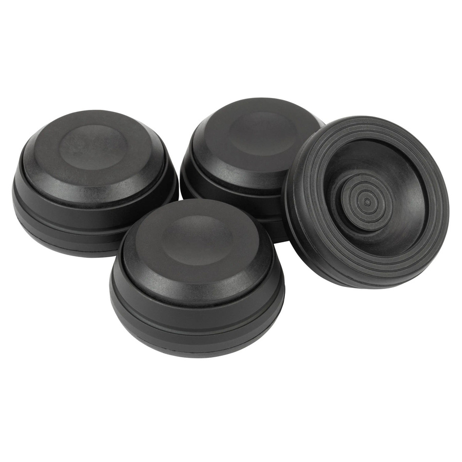 Dynavox Gerätefüße Schwingungsdämpfer 4er Set aus Aluminium und Silikon in Schwarz - Bild 2