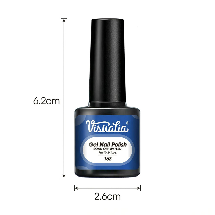Visuatia Instant Nail Polish Gel, blau - Bild 3