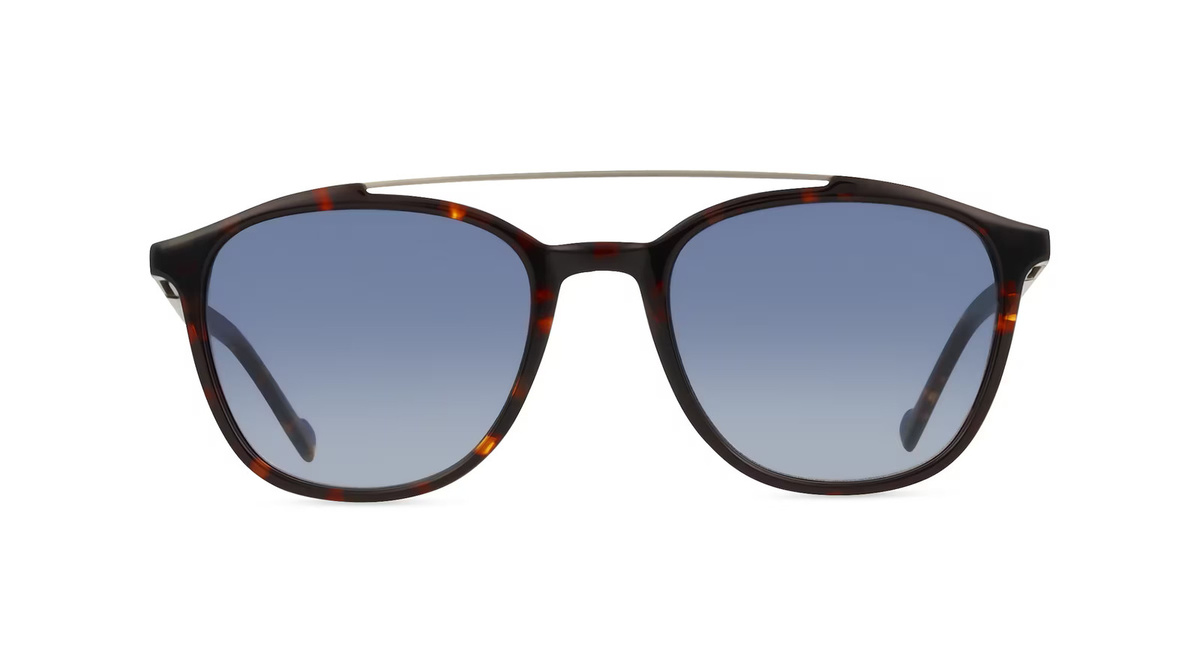 Zeiss ZS22518S Sonnenbrille Pilot, Vollrand, Kunststoff, Unisex, braun, blau - Bild 1