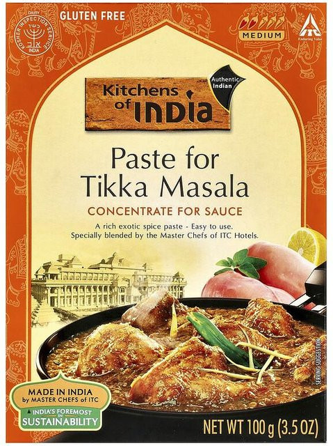 Kitchens of India Tikka Masala Sauce Konzentrat mittelscharf 100 g - Bild 1
