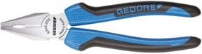 Gedore Kombizange EURO-Modell mit 2-Komponenten-Griff in Blau, Länge: 160 mm - Bild 1