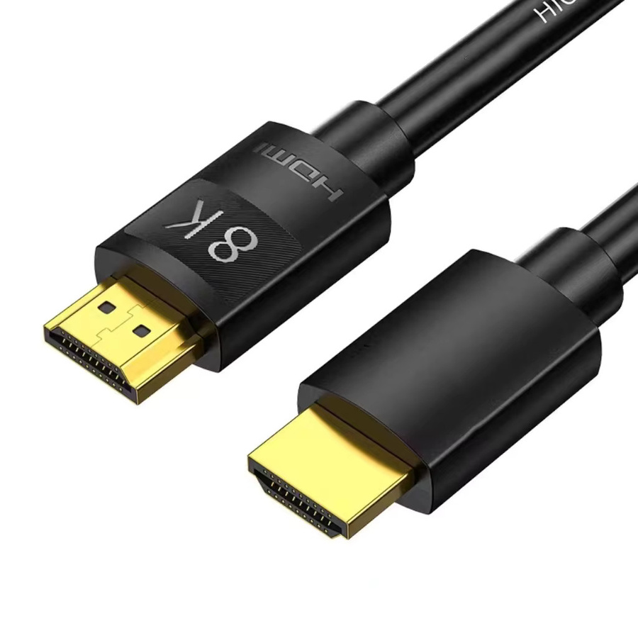 CYANMI 8K HDMI 2.1 Kabel mit 48 Gbit/s, geflochtenes Hochgeschwindigkeitskabel für 4K bei 120 Hz und 8K bei 60 Hz, kompatibel mit PS5, PS4, Roku TV und RTX 3080/3090, Rot-Schwarz - Bild 5
