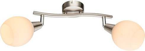 Globo Lighting Deckenleuchte ELLIOTT in Grau mit Leuchtmittel und Fernbedienung - Bild 1