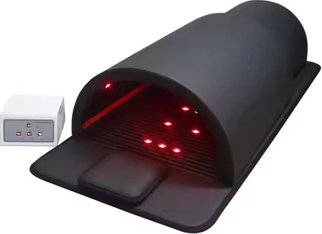 FULANG Infrarot-Sauna-Pod Detox Trockensauna Spa-Kapsel in Schwarz - Bild 1