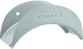 GEKA Wandschlauchhalter aus Stahlblech in Grau, B: 28 cm, H: 13 cm - Bild 1