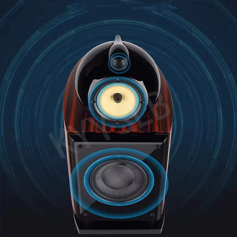 Fever Passive Regallautsprecher 8 Zoll HiFi-Lautsprecher in Blau - Bild 3