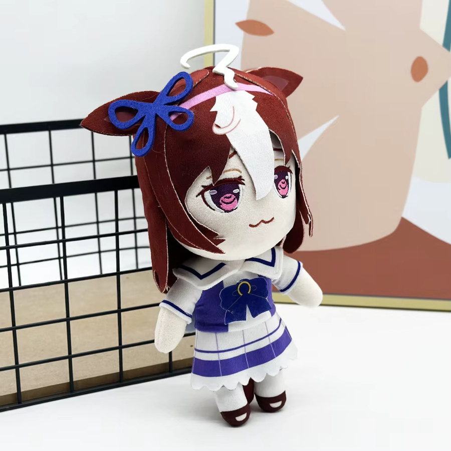BOOKFONG Uma Musume Pretty Derby Tokai Teio Agnes Tachyon, Plüschtier - Bild 3