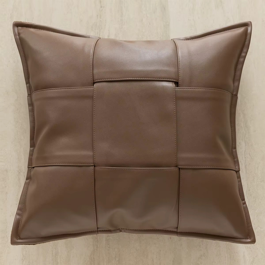 Melard Kissenbezug Braun im Skandinavischen Design für Sofa und Bett B/H: 45 x 45 cm oder B/H: 30 x 50 cm - Bild 4