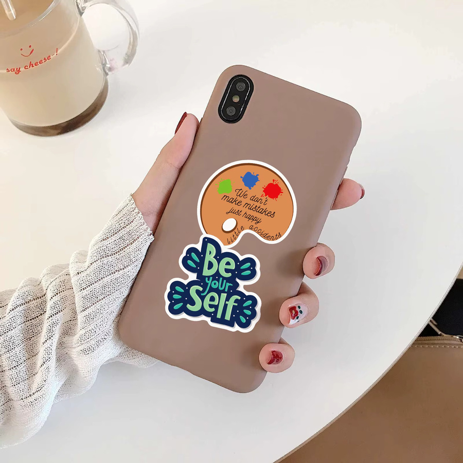 50 Stück motivierende Aufkleber in Multicolour für Wasserflaschen, inspirierende Sticker für Schüler, Jugendliche und Lehrer - Bild 2