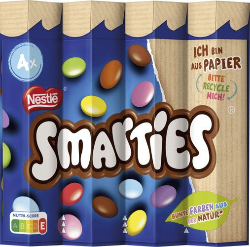 Nestlé Smarties Multipack 4 x 34 g - Bild 1