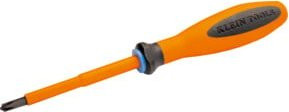 Klein Tools VDE Schraubendreher PlusMinus PH1 4,5mm 80mm Schwarz Orange - Bild 1
