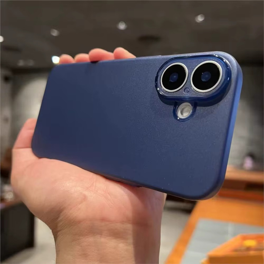 Ultradünne PP-Hartschale Ricestate Handyhülle für iPhone 11 bis 17 Pro Max in Dark Blue Translucent - Bild 2