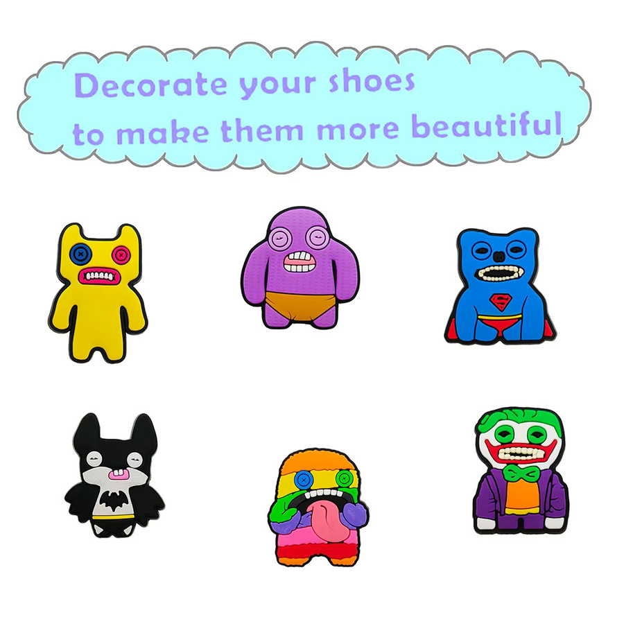 Potdemiel Charms, Cartoon-Zahnmonster, 12 Stück - Bild 3