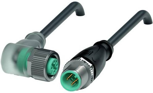 Pepperl+Fuchs 240780-100010 Sensor-Aktor-Steckverbinder konfektioniert, Farbe: Schwarz, Kabellänge: 1,5 m, Polzahl: 3 - Bild 1