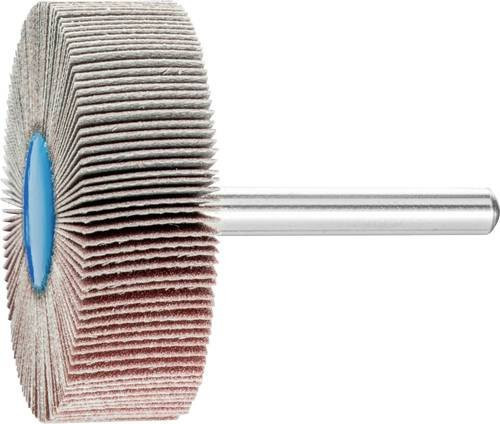 PFERD Korund Fächerschleifer A240 für Feinschliff und Finish, Durchmesser: 50 mm, Breite: 15 mm, Schaft-Durchmesser: 6 mm, 10 Stück, Multicolor - Bild 1