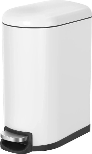 Songmics Mülleimer Petaja 10 in Weiß - Bild 1