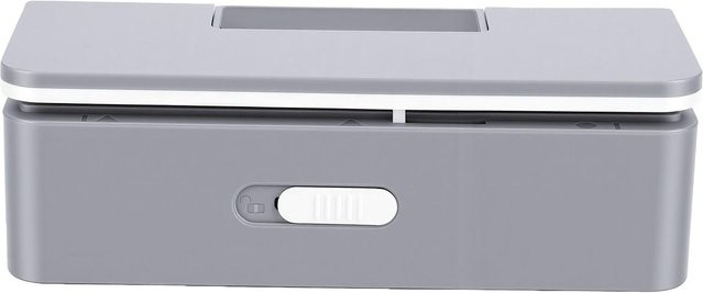 GoolRC Mini-Beutelversiegler mit LED-Anzeige und 8 einstellbaren Temperatureinstellungen, Grau - Bild 1