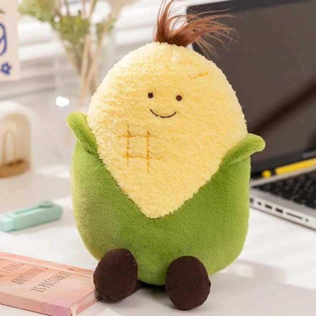 Yiran toy Süße Winter-Serie Mais Süßkartoffel Plüschkissen, Kuscheltier - Bild 1