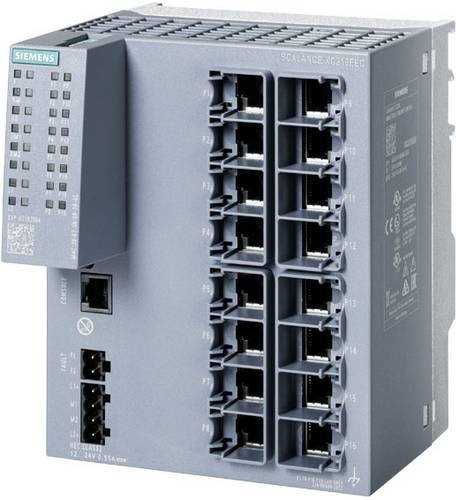 Siemens Netzwerk Switch 6GK5216-0BA00-2FC2 Ethernet/LAN in Grau - Bild 1
