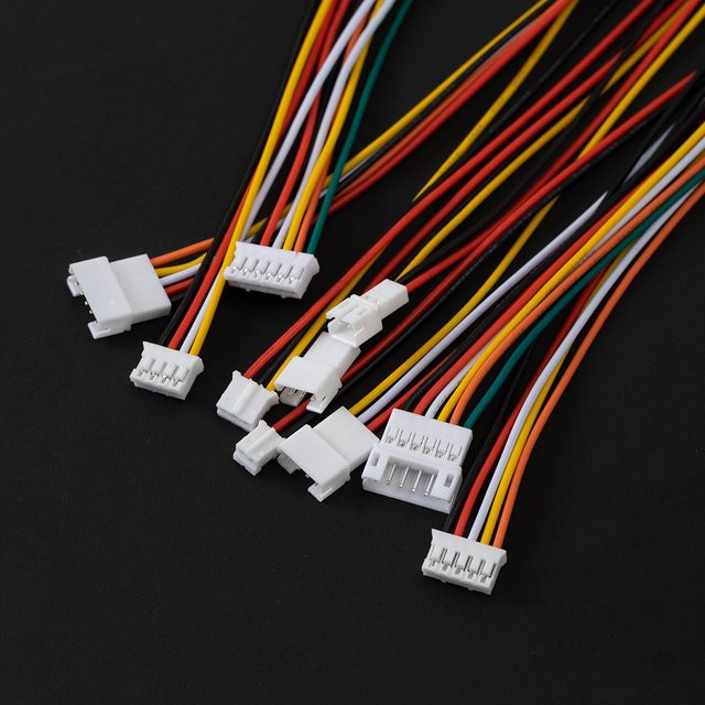5 Paare Mini Micro JST PH Stecker Set mit Kabel, Männlich und Weiblich, 2.0mm Pitch, verschiedene Pin-Konfigurationen, Mehrfarbig - Bild 1
