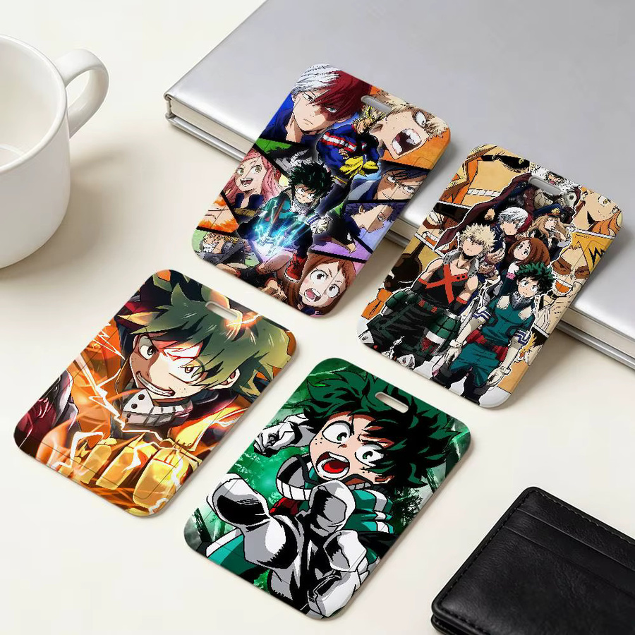 Anime My Hero Academia Ausweishalter und Kartenetui mit Klarsichtfenster in Multicolour und Transparent - Bild 3