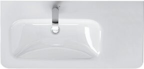 Duravit Möbelwaschtisch DuraStyle in Weiß, B/T: 80 x 48 cm - Bild 1