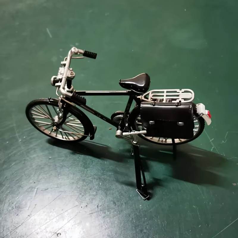 DUTRIEUX Retro Fahrrad, Modell, 1:10, Metall, Schwarz - Bild 2