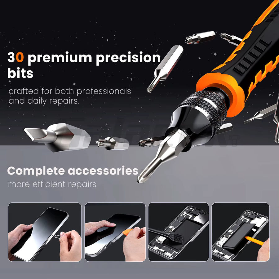 Galacok Präzisions-Schraubendreher-Set multifunktionales Reparatur-Werkzeugset für Elektronik, MacBook, PC und Uhren - Bild 3