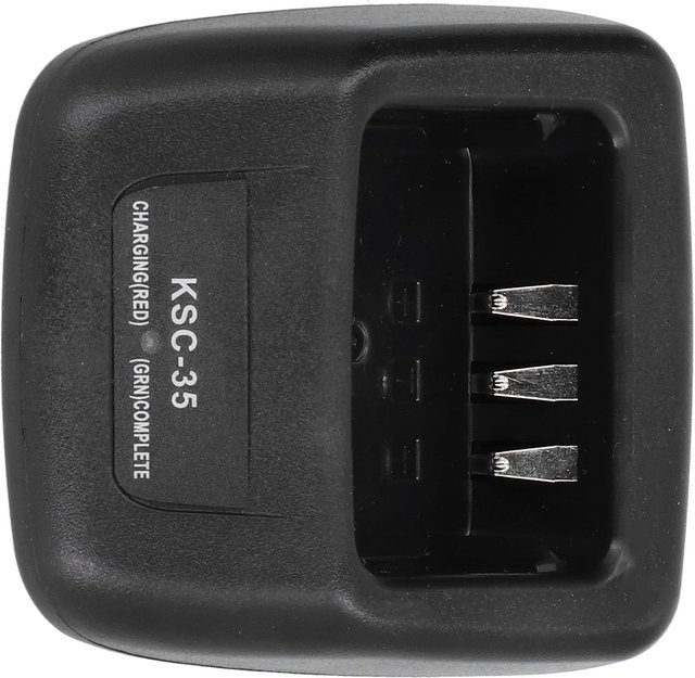 Kenwood Ladestation für Walkie-Talkie Akkus in Schwarz für TK U100 TK3000 TK2312 TK3312 TK2400 KNB 65L 63L - Bild 1