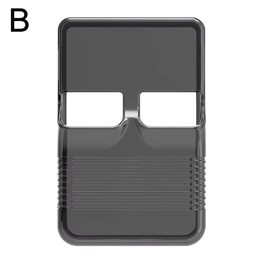 BOYHOM TPU-Schutzhülle für R36S Handheld-Spielkonsole, kratzfeste und stoßfeste weiche Abdeckung in Transparent oder Schwarz - Bild 5
