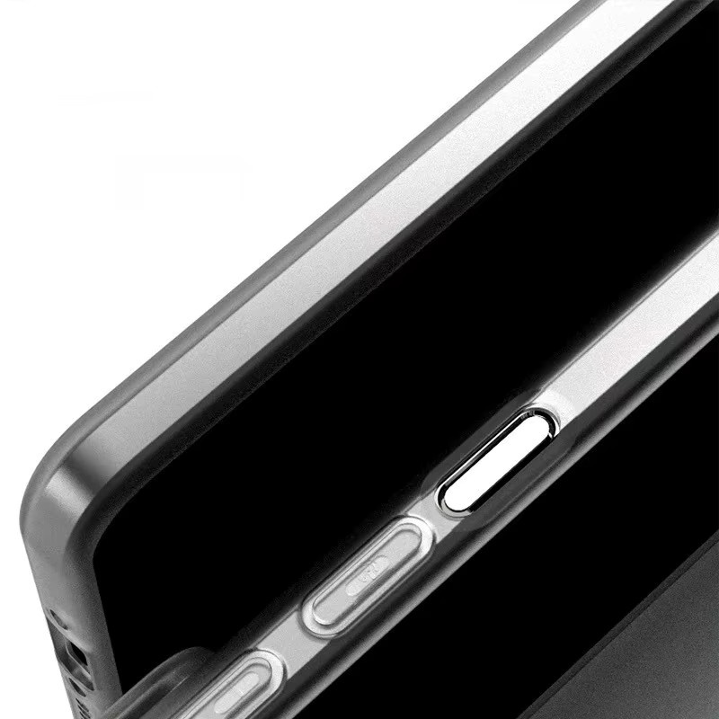 Transparente Magnetische Kabellose Ladehülle für Motorola Signature Edge 70 Ultra Fusion X70 Air Pro in Grau - Bild 1