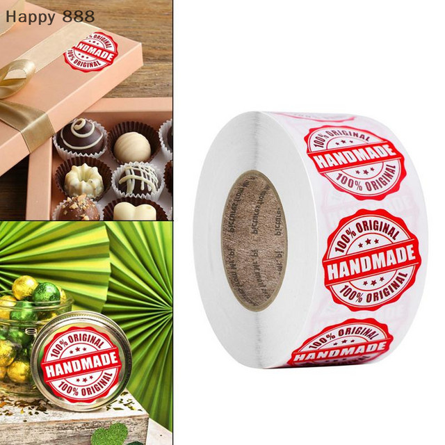 500 Stück handgefertigte Siegelaufkleber mit Liebe und Dankesdesigns für Sammelalben, Geschenke und Schreibwaren - Bild 1
