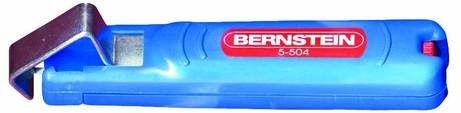 Bernstein Tools 5-504 Abisoliermesser für Rundkabel 4 bis 16mm in Blau - Bild 1