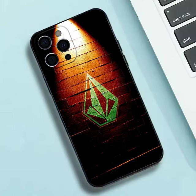 V-VOLCOM S-Style SportS Handyhülle aus weichem Silikon in Multicolour für iPhone 17 16 15 14 13 12 11 Pro Max Plus XR - Bild 1