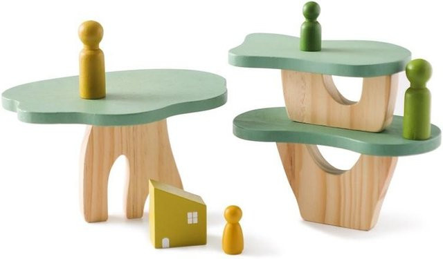 Binchi Montessori Holzbaum Blockspielzeug, Holz, ab 3 Jahre - Bild 1
