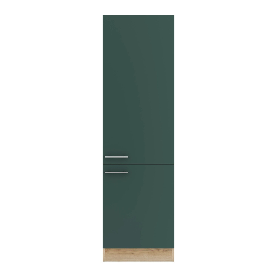 OPTIFIT Savona405 Küchen-Apothekerschrank in Steingrün mit mattem Finish und modernem Design, Breite: 60 cm - Bild 2