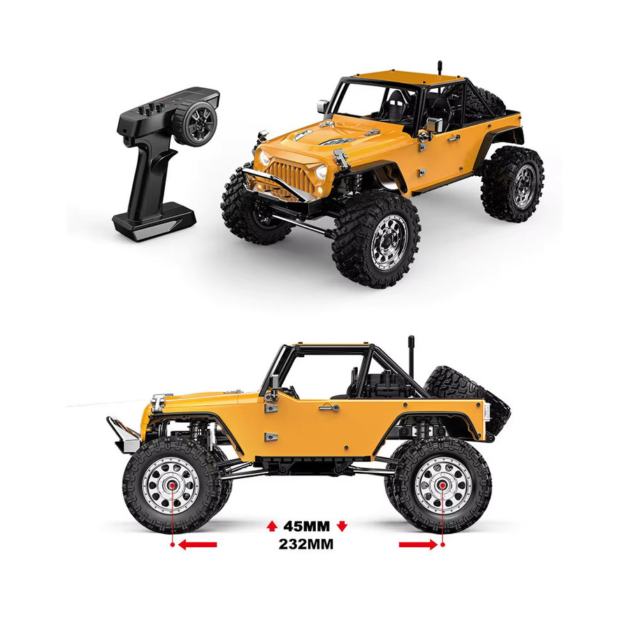 MJX H12Y+ H12Y RC Crawler, 1/12, ferngesteuert, 4WD, Off Road - Bild 2